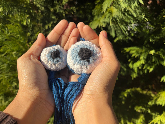 hanging crochet nazar